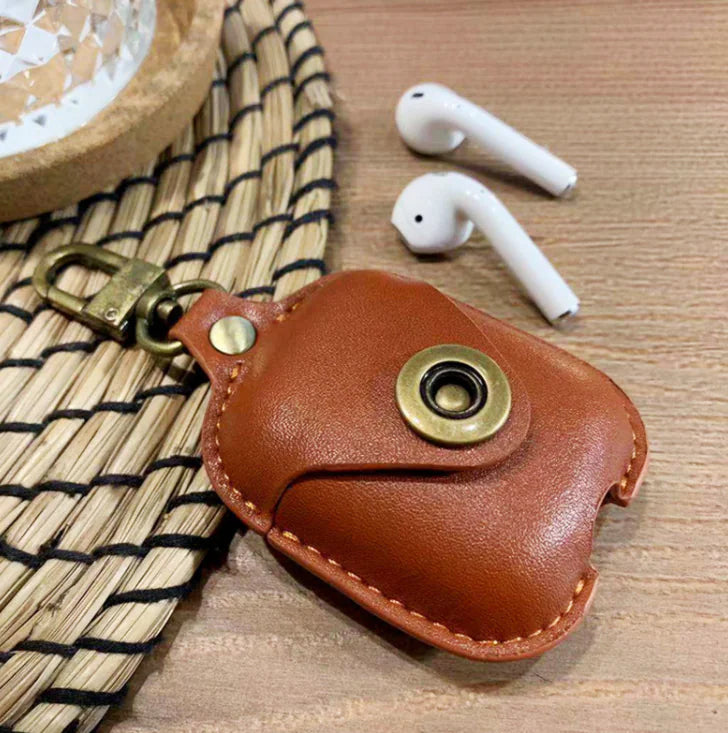 Chic Leather AirPods Protector
