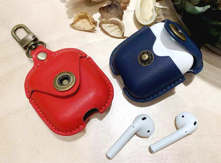 Chic Leather AirPods Protector